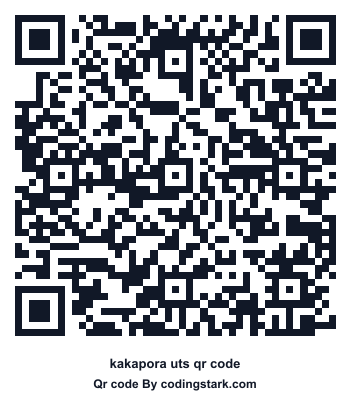 Kakapora UTS QR Code