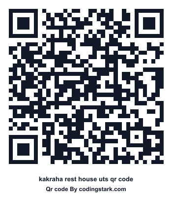 Kakraha Rest House UTS QR Code