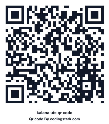 Kalana UTS QR Code