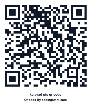 Kalavad UTS QR Code
