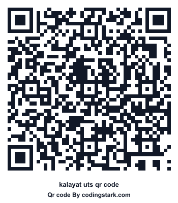 Kalayat UTS QR Code