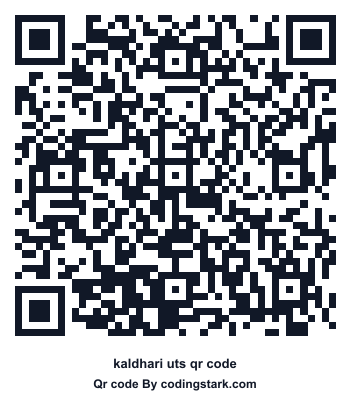 Kaldhari UTS QR Code