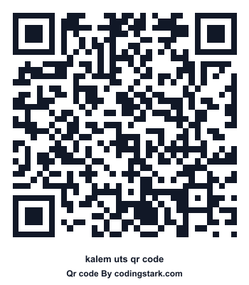 Kalem UTS QR Code