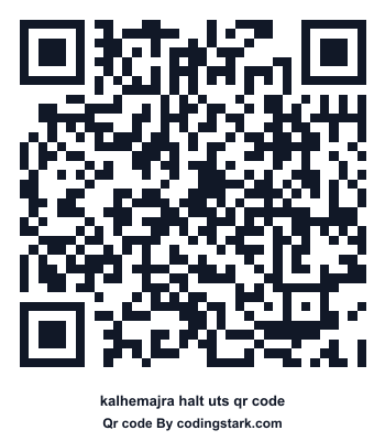Kalhemajra Halt UTS QR Code