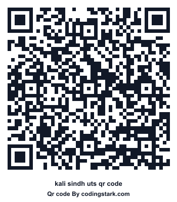 Kali Sindh UTS QR Code