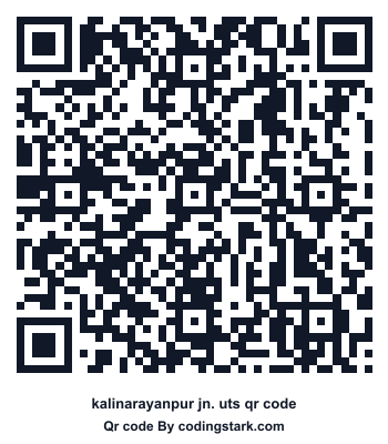 Kalinarayanpur Jn. UTS QR Code