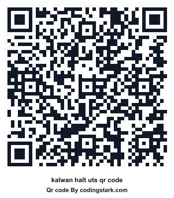 Kalwan Halt UTS QR Code