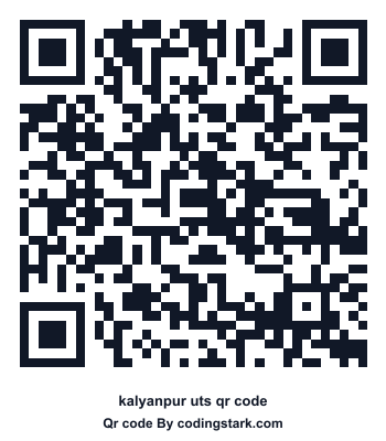 Kalyanpur UTS QR Code