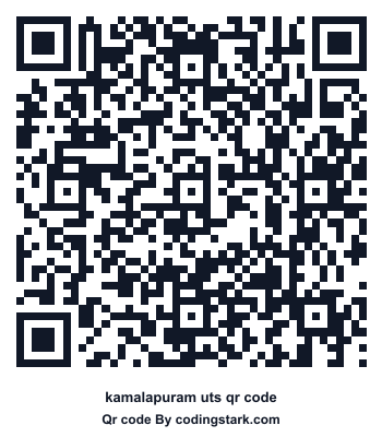 Kamalapuram UTS QR Code