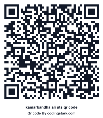 Kamarbandha Ali UTS QR Code