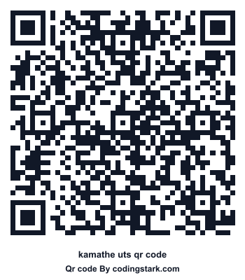 Kamathe UTS QR Code