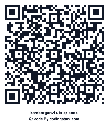 Kambarganvi UTS QR Code