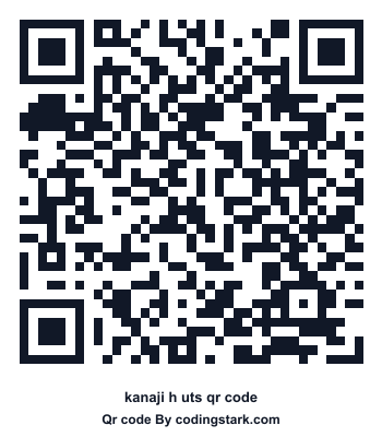 Kanaji H UTS QR Code