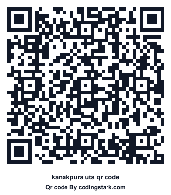 Kanakpura UTS QR Code