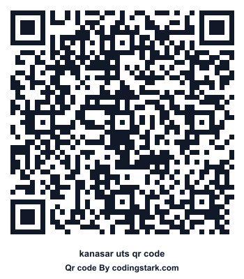 Kanasar UTS QR Code