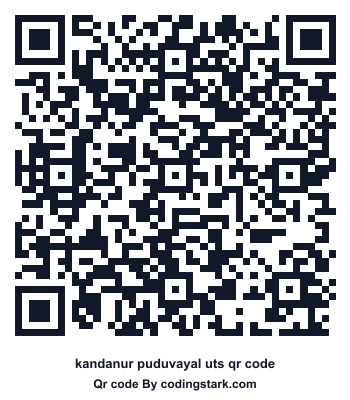 Kandanur Puduvayal UTS QR Code