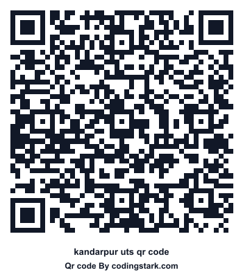 Kandarpur UTS QR Code