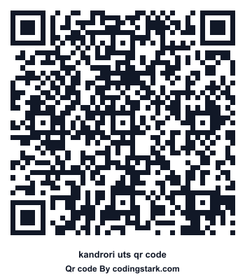 Kandrori UTS QR Code