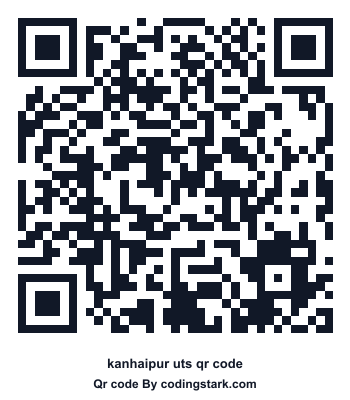 Kanhaipur UTS QR Code