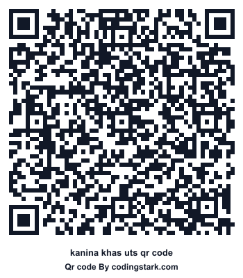 Kanina Khas UTS QR Code