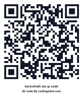 Kanivehalli UTS QR Code
