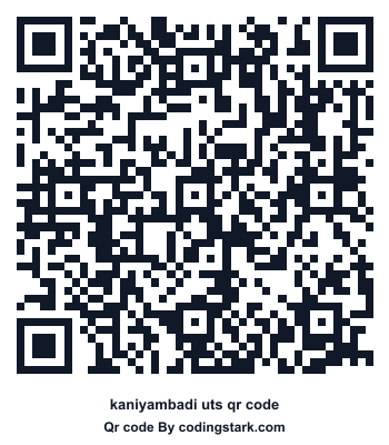Kaniyambadi UTS QR Code