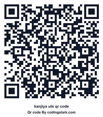 Kanjiya UTS QR Code