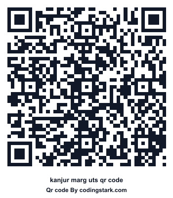 Kanjur Marg UTS QR Code