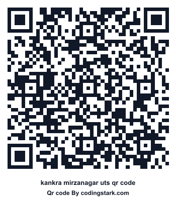 Kankra Mirzanagar UTS QR Code