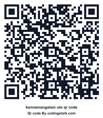 Kannamangalam UTS QR Code