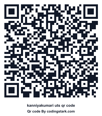 Kanniyakumari UTS QR Code