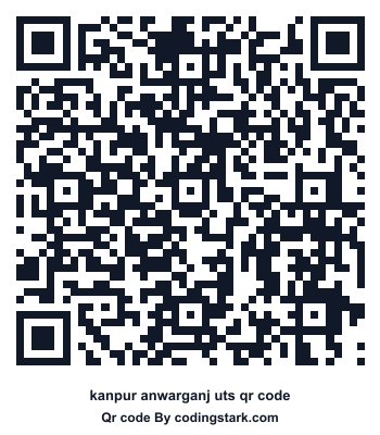 Kanpur Anwarganj UTS QR Code