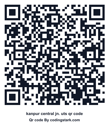 Kanpur Central Jn. UTS QR Code