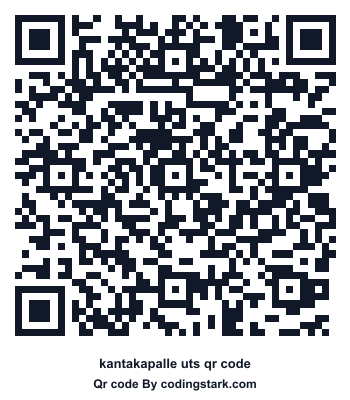 Kantakapalle UTS QR Code