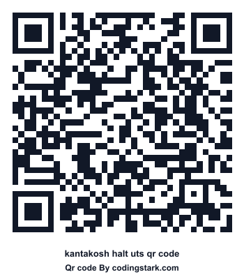 Kantakosh Halt UTS QR Code