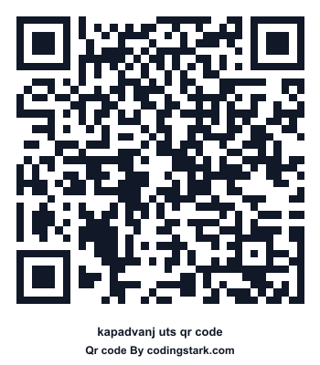 Kapadvanj UTS QR Code