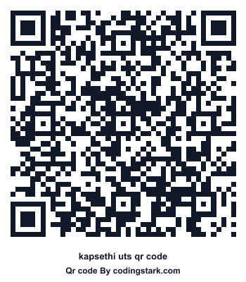 Kapsethi UTS QR Code