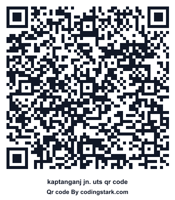 Kaptanganj Jn. UTS QR Code
