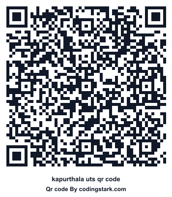 Kapurthala UTS QR Code