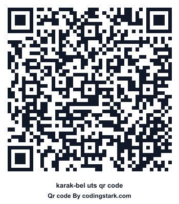 Karak-bel UTS QR Code