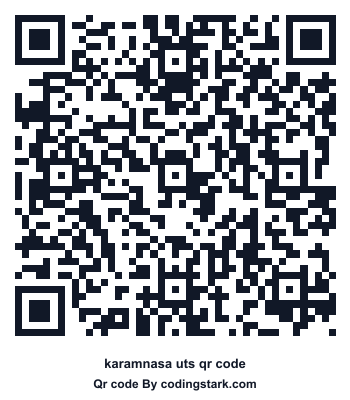 Karamnasa UTS QR Code
