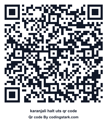 Karanjali Halt UTS QR Code