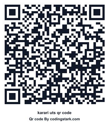 Karari UTS QR Code