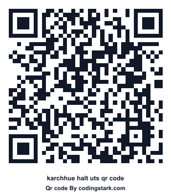 Karchhue Halt UTS QR Code