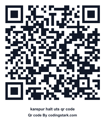 Karepur Halt UTS QR Code