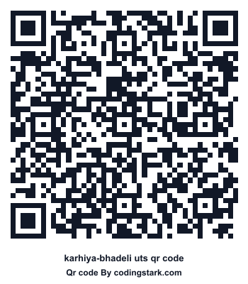 Karhiya-bhadeli UTS QR Code