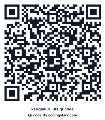 Kariganuru UTS QR Code