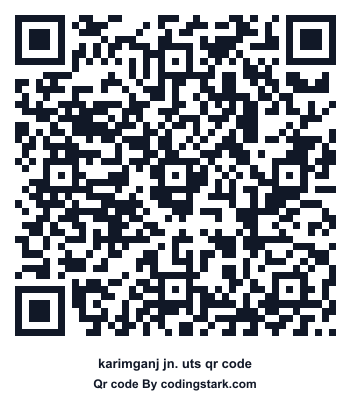 Karimganj Jn. UTS QR Code
