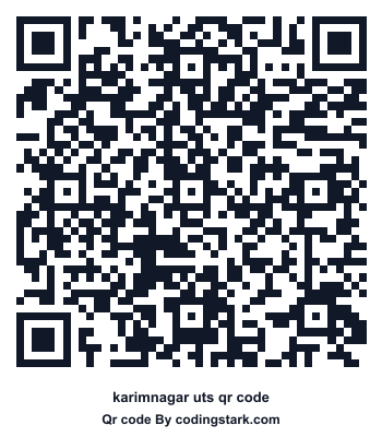 Karimnagar UTS QR Code