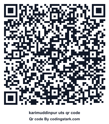 Karimuddinpur UTS QR Code